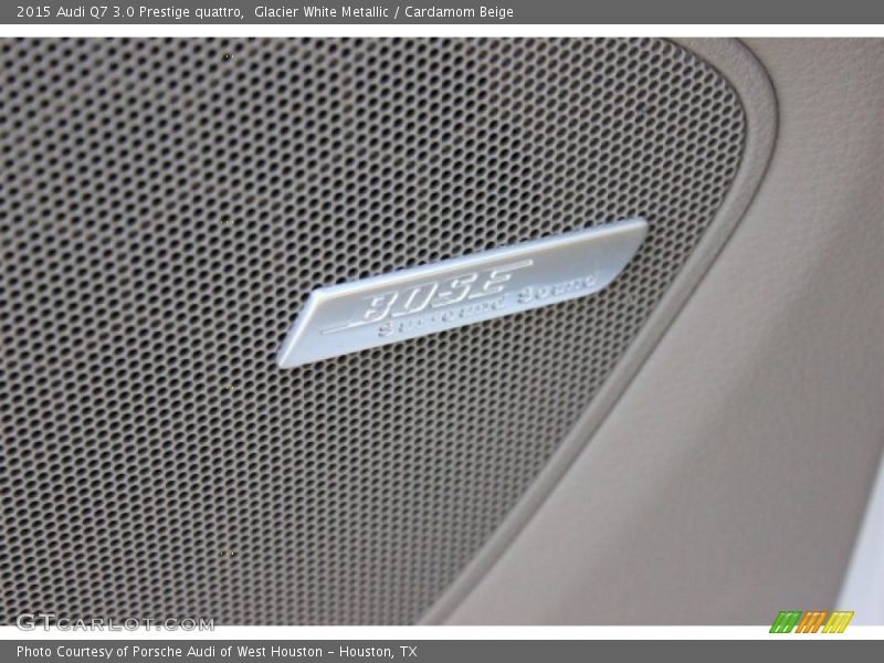 Glacier White Metallic / Cardamom Beige 2015 Audi Q7 3.0 Prestige quattro