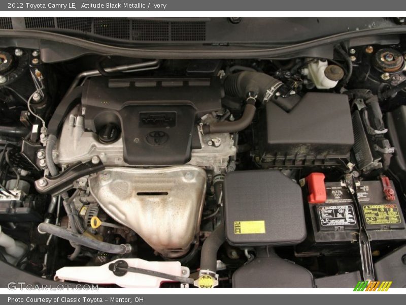 Attitude Black Metallic / Ivory 2012 Toyota Camry LE