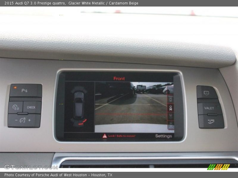 Glacier White Metallic / Cardamom Beige 2015 Audi Q7 3.0 Prestige quattro