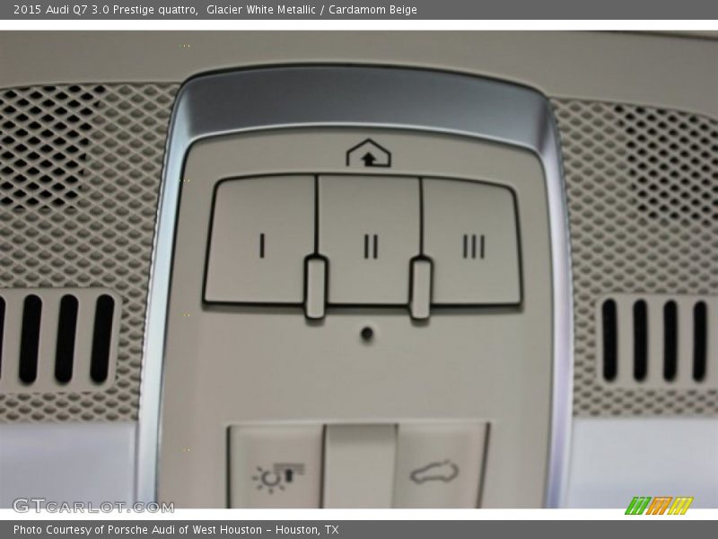 Glacier White Metallic / Cardamom Beige 2015 Audi Q7 3.0 Prestige quattro