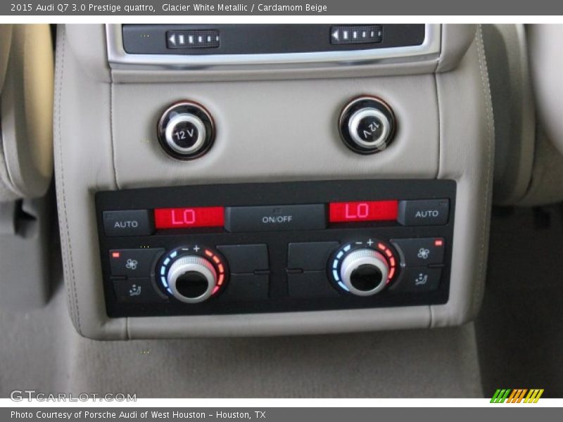Glacier White Metallic / Cardamom Beige 2015 Audi Q7 3.0 Prestige quattro