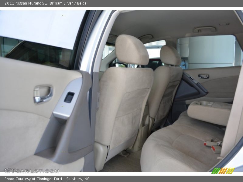 Brilliant Silver / Beige 2011 Nissan Murano SL