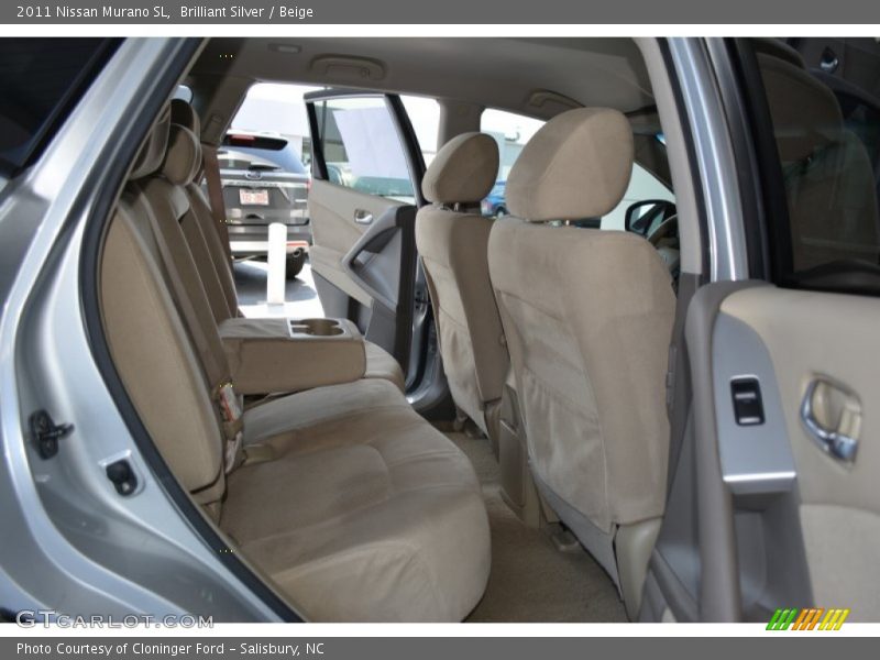 Brilliant Silver / Beige 2011 Nissan Murano SL