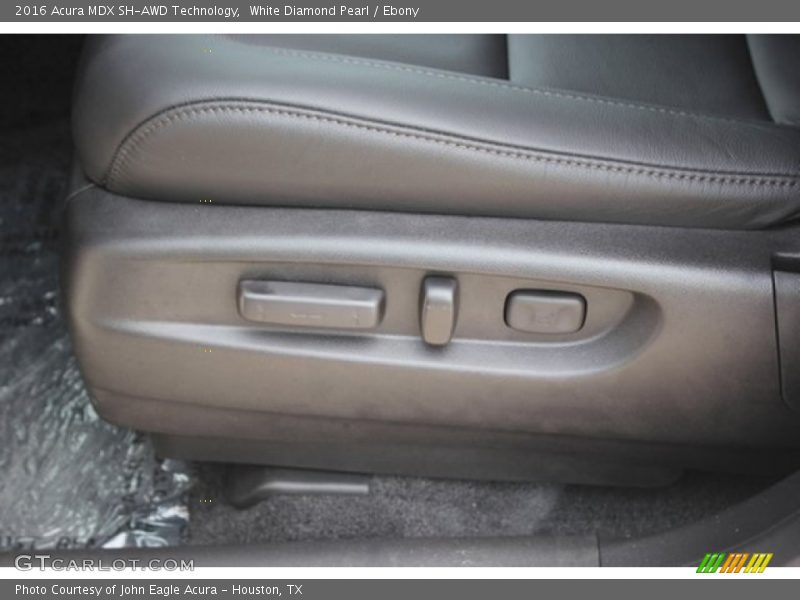 White Diamond Pearl / Ebony 2016 Acura MDX SH-AWD Technology