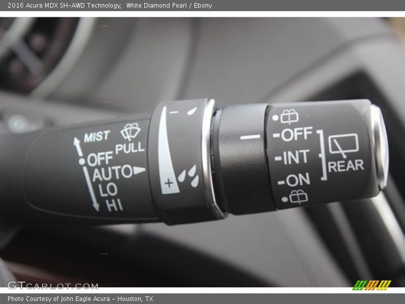 White Diamond Pearl / Ebony 2016 Acura MDX SH-AWD Technology