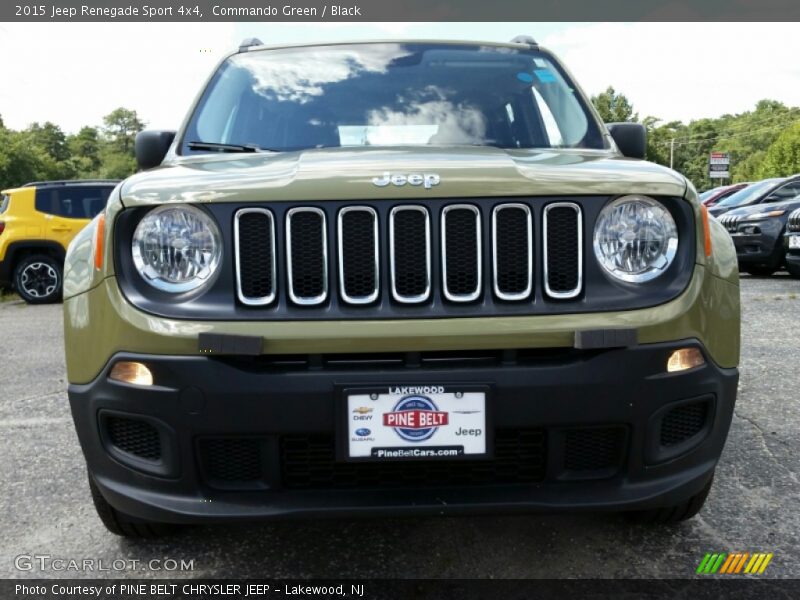 Commando Green / Black 2015 Jeep Renegade Sport 4x4