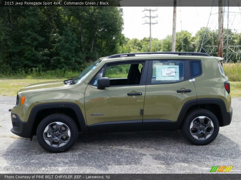 Commando Green / Black 2015 Jeep Renegade Sport 4x4