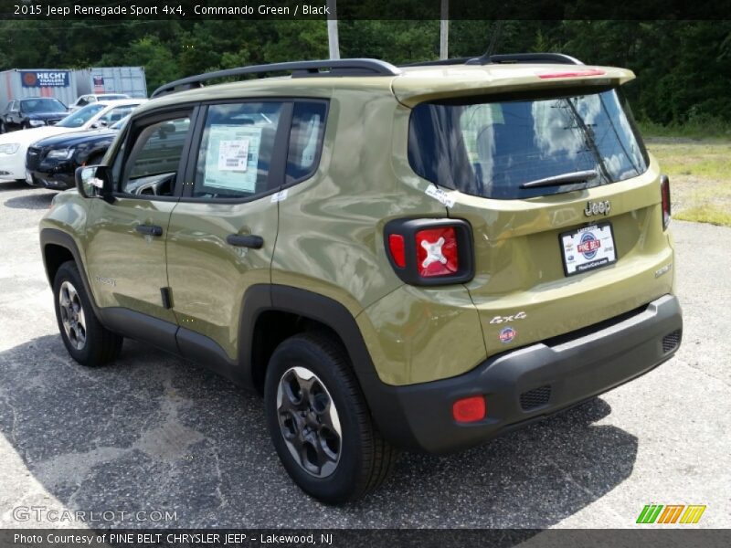 Commando Green / Black 2015 Jeep Renegade Sport 4x4