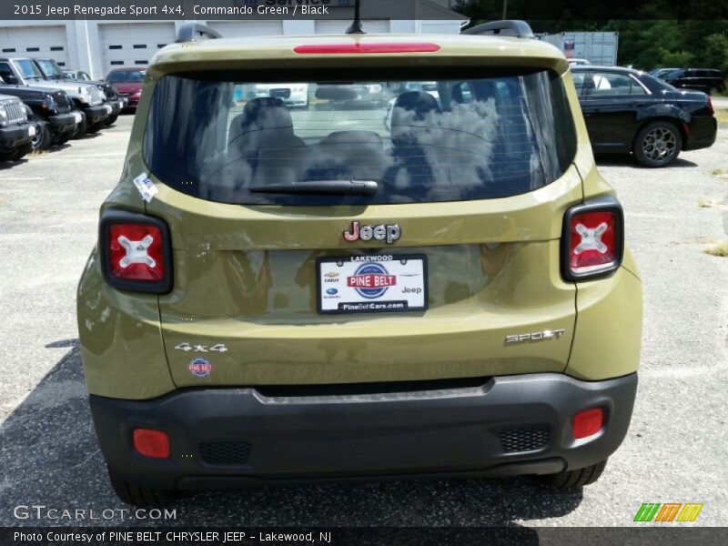 Commando Green / Black 2015 Jeep Renegade Sport 4x4