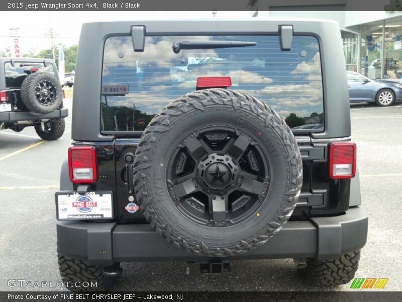 Black / Black 2015 Jeep Wrangler Sport 4x4