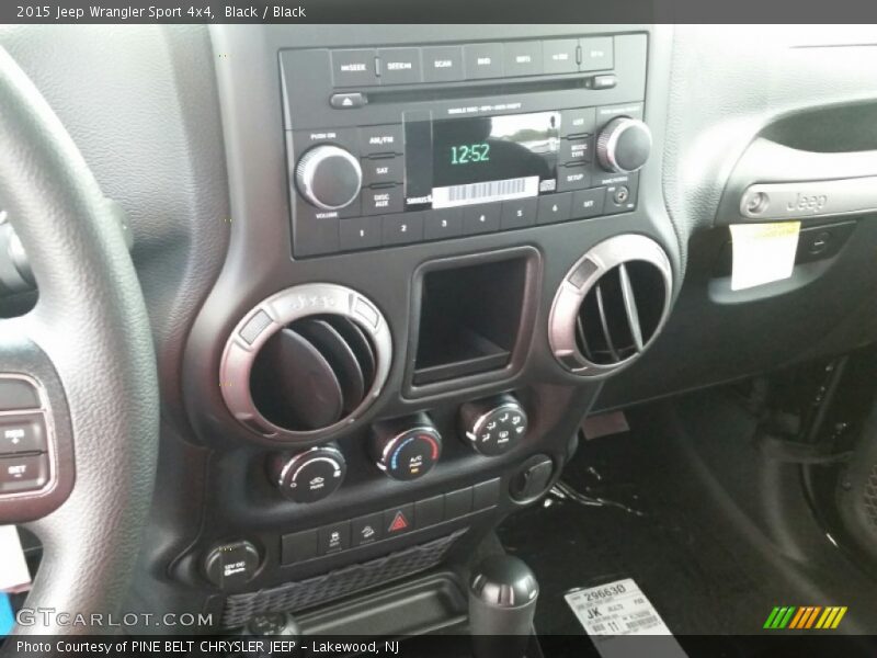 Black / Black 2015 Jeep Wrangler Sport 4x4