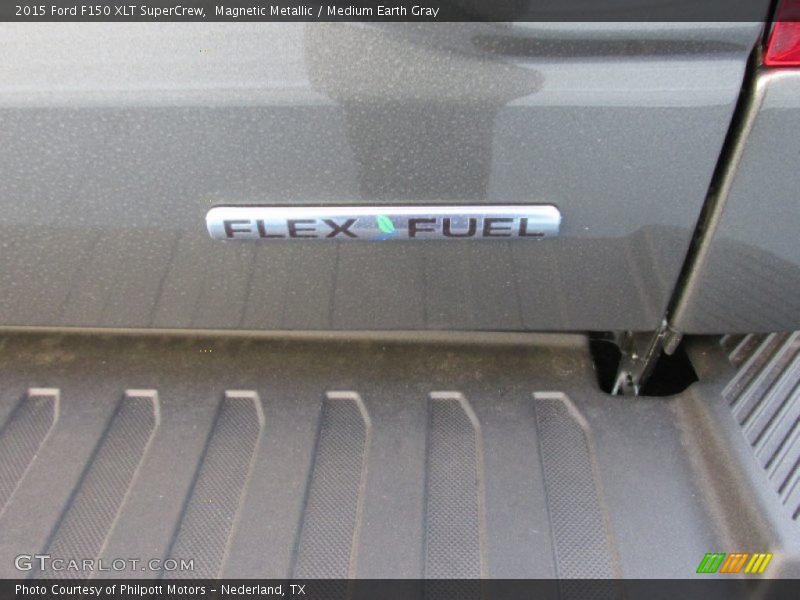 Magnetic Metallic / Medium Earth Gray 2015 Ford F150 XLT SuperCrew