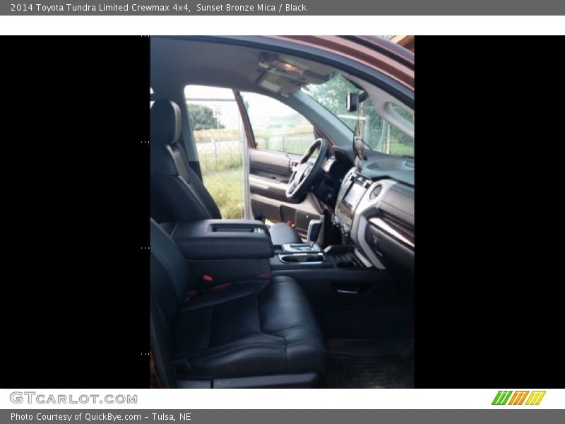 Sunset Bronze Mica / Black 2014 Toyota Tundra Limited Crewmax 4x4