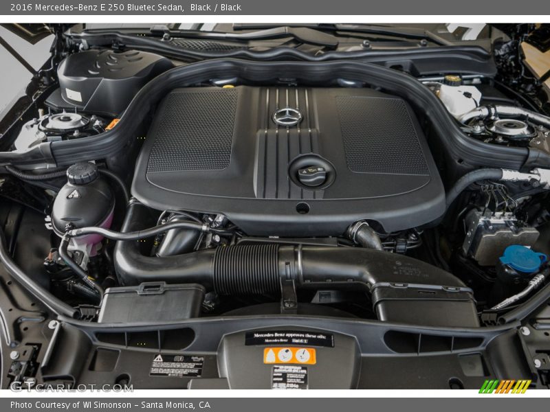 Black / Black 2016 Mercedes-Benz E 250 Bluetec Sedan