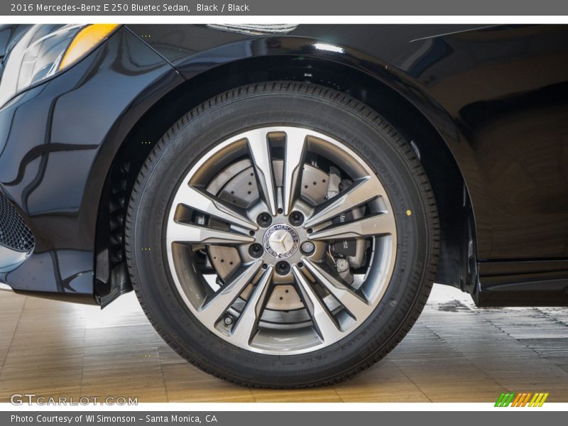 Black / Black 2016 Mercedes-Benz E 250 Bluetec Sedan