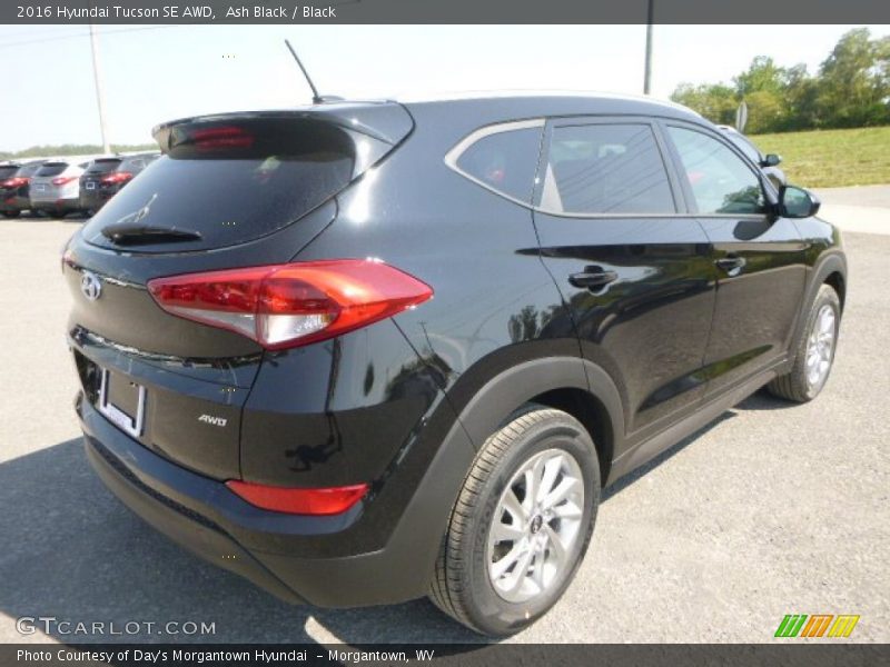 Ash Black / Black 2016 Hyundai Tucson SE AWD