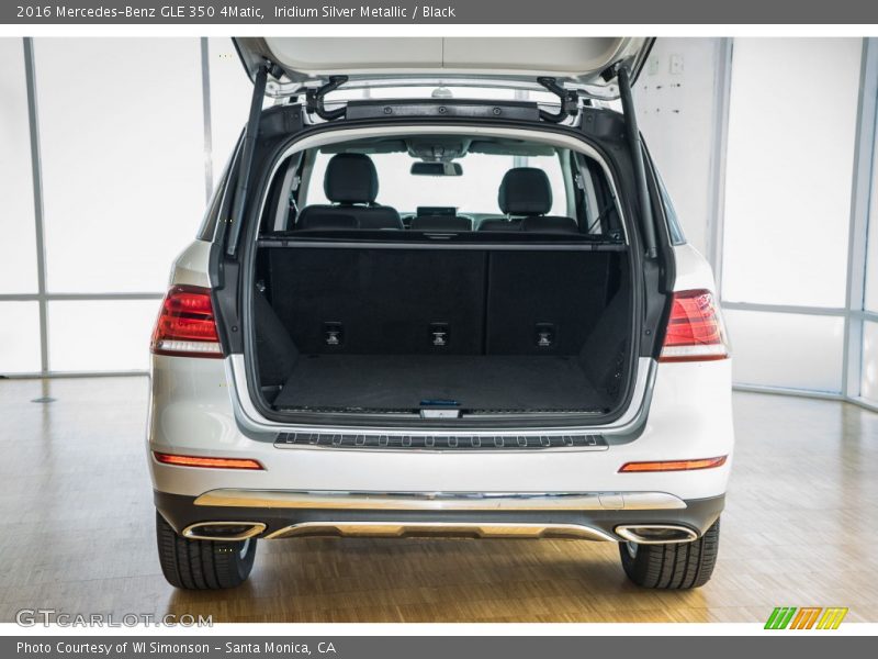  2016 GLE 350 4Matic Trunk