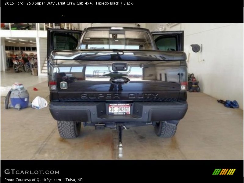 Tuxedo Black / Black 2015 Ford F250 Super Duty Lariat Crew Cab 4x4