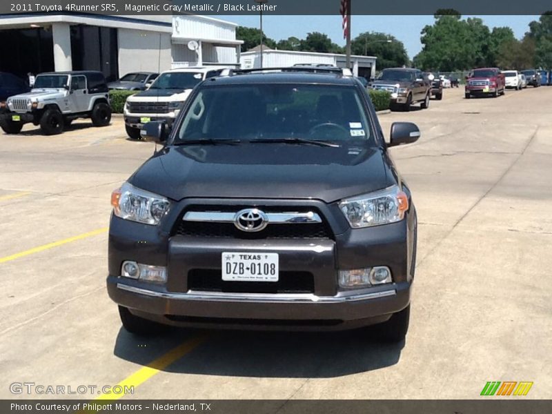Magnetic Gray Metallic / Black Leather 2011 Toyota 4Runner SR5