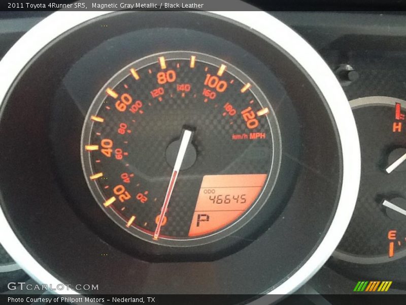 Magnetic Gray Metallic / Black Leather 2011 Toyota 4Runner SR5