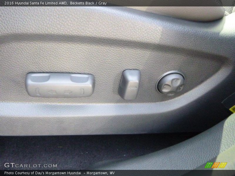 Becketts Black / Gray 2016 Hyundai Santa Fe Limited AWD