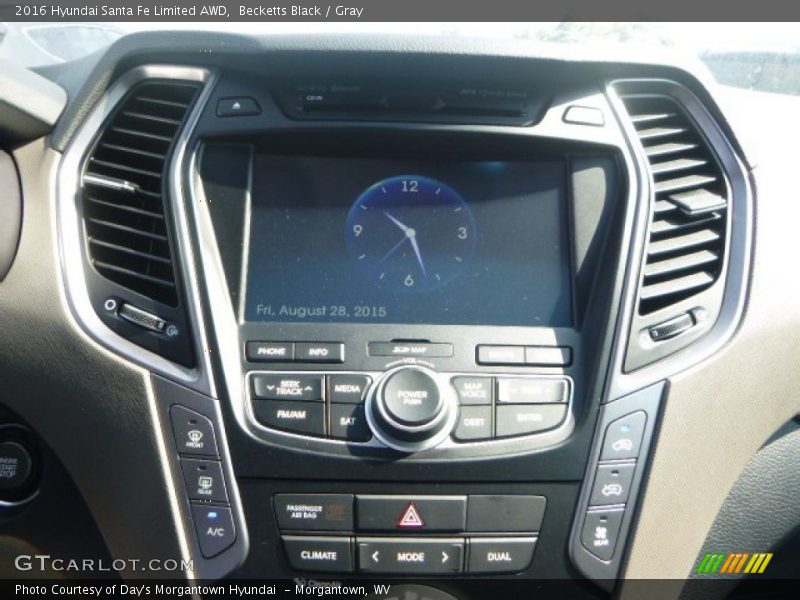 Becketts Black / Gray 2016 Hyundai Santa Fe Limited AWD