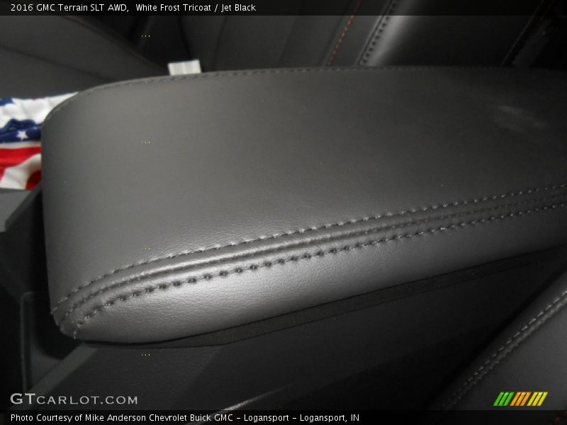 White Frost Tricoat / Jet Black 2016 GMC Terrain SLT AWD