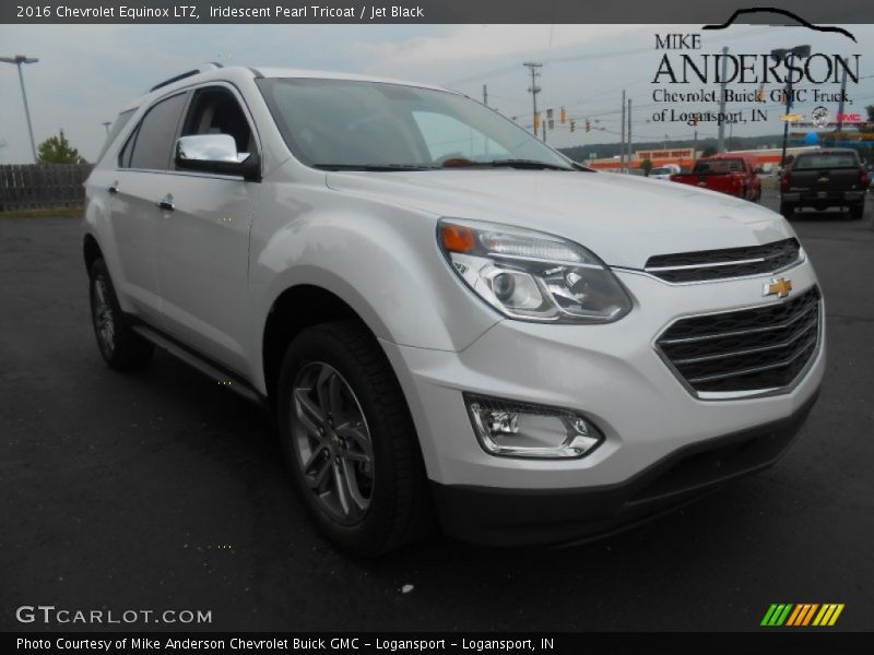 Iridescent Pearl Tricoat / Jet Black 2016 Chevrolet Equinox LTZ