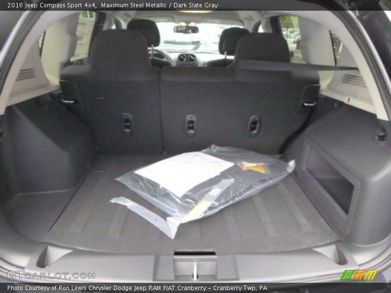 Maximum Steel Metallic / Dark Slate Gray 2016 Jeep Compass Sport 4x4