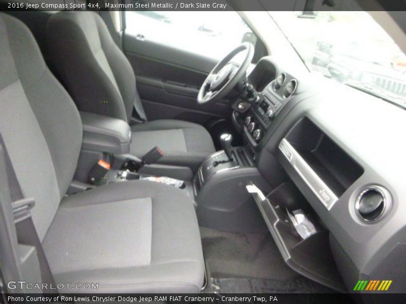 Maximum Steel Metallic / Dark Slate Gray 2016 Jeep Compass Sport 4x4