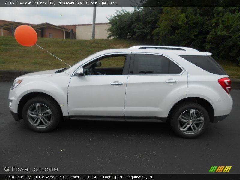 Iridescent Pearl Tricoat / Jet Black 2016 Chevrolet Equinox LTZ