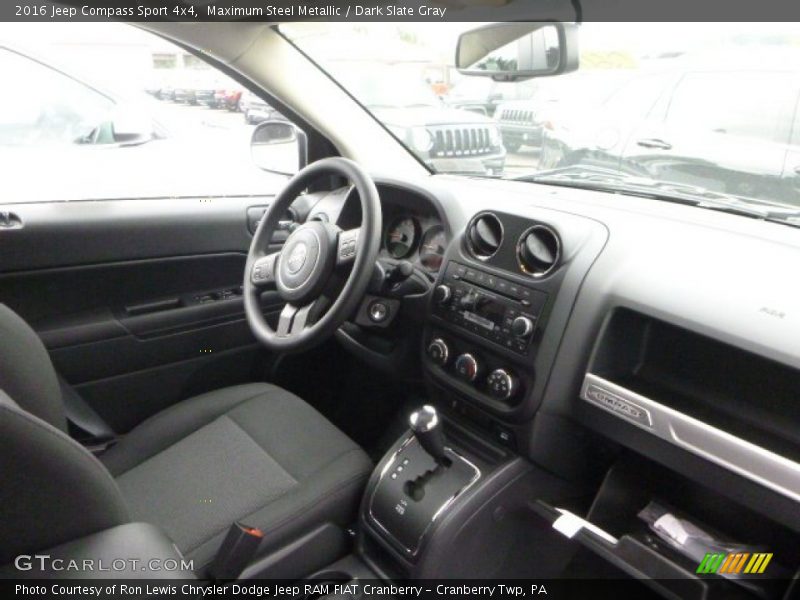 Maximum Steel Metallic / Dark Slate Gray 2016 Jeep Compass Sport 4x4