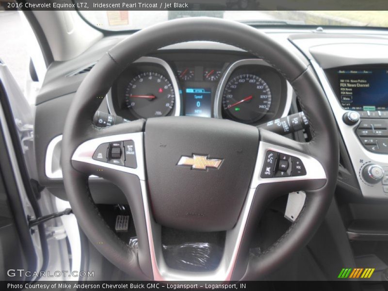 Iridescent Pearl Tricoat / Jet Black 2016 Chevrolet Equinox LTZ