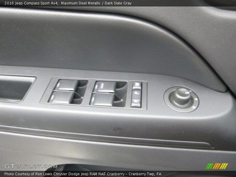 Maximum Steel Metallic / Dark Slate Gray 2016 Jeep Compass Sport 4x4