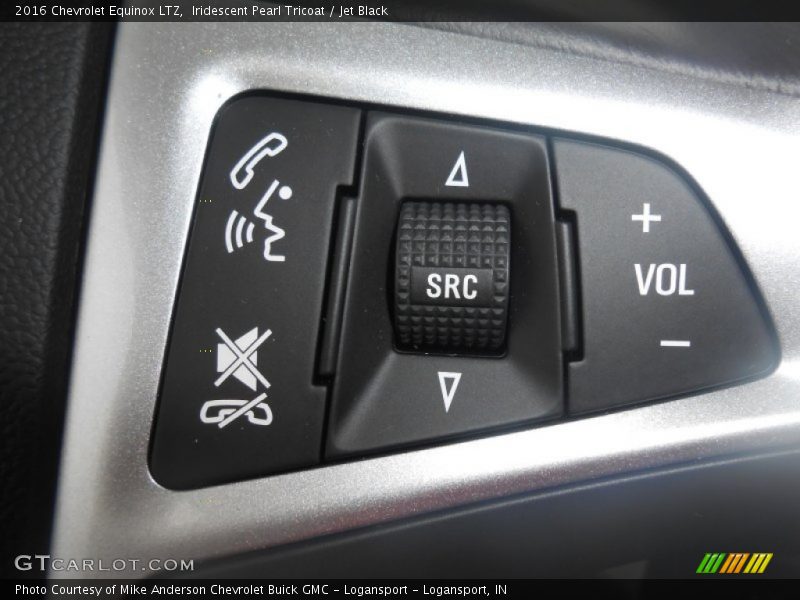 Iridescent Pearl Tricoat / Jet Black 2016 Chevrolet Equinox LTZ