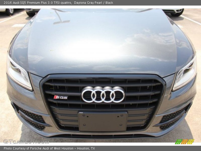 Daytona Gray Pearl / Black 2016 Audi SQ5 Premium Plus 3.0 TFSI quattro