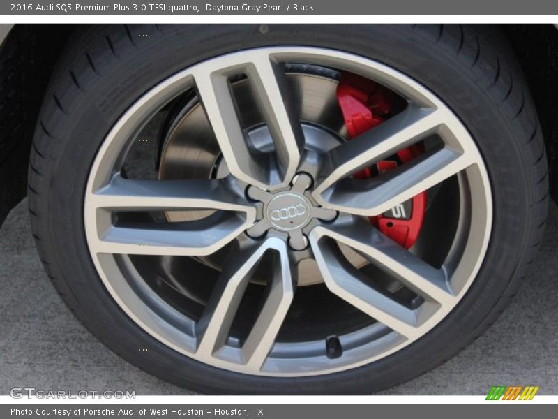 Daytona Gray Pearl / Black 2016 Audi SQ5 Premium Plus 3.0 TFSI quattro