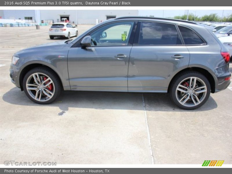 Daytona Gray Pearl / Black 2016 Audi SQ5 Premium Plus 3.0 TFSI quattro
