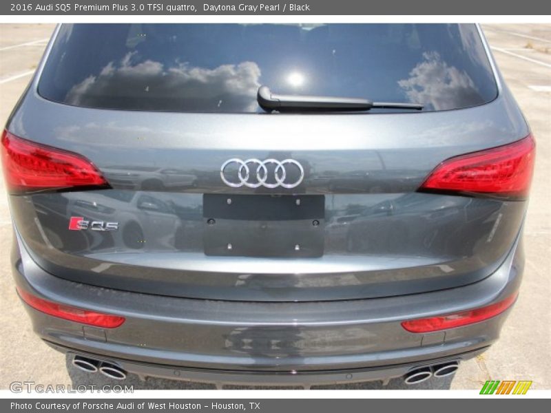 Daytona Gray Pearl / Black 2016 Audi SQ5 Premium Plus 3.0 TFSI quattro