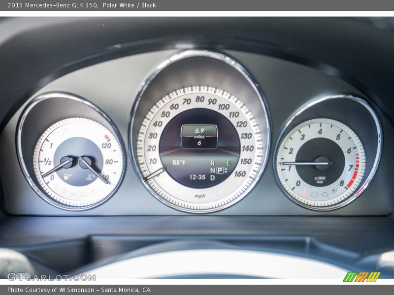 Polar White / Black 2015 Mercedes-Benz GLK 350