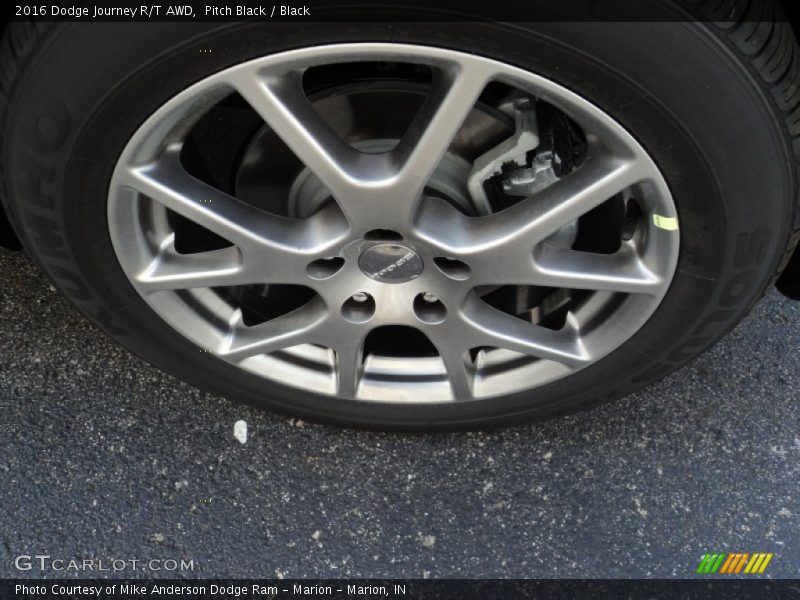 Pitch Black / Black 2016 Dodge Journey R/T AWD