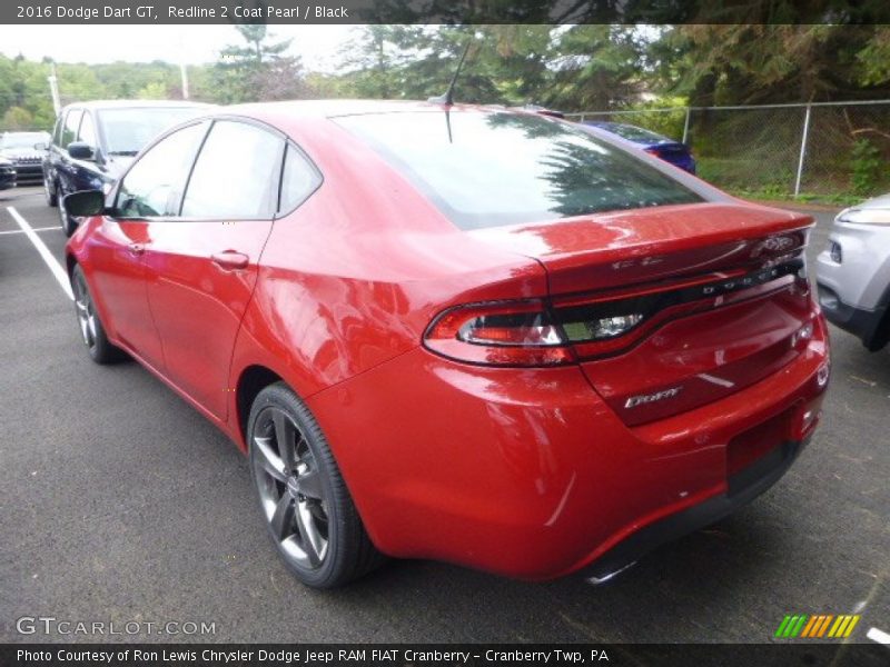 Redline 2 Coat Pearl / Black 2016 Dodge Dart GT