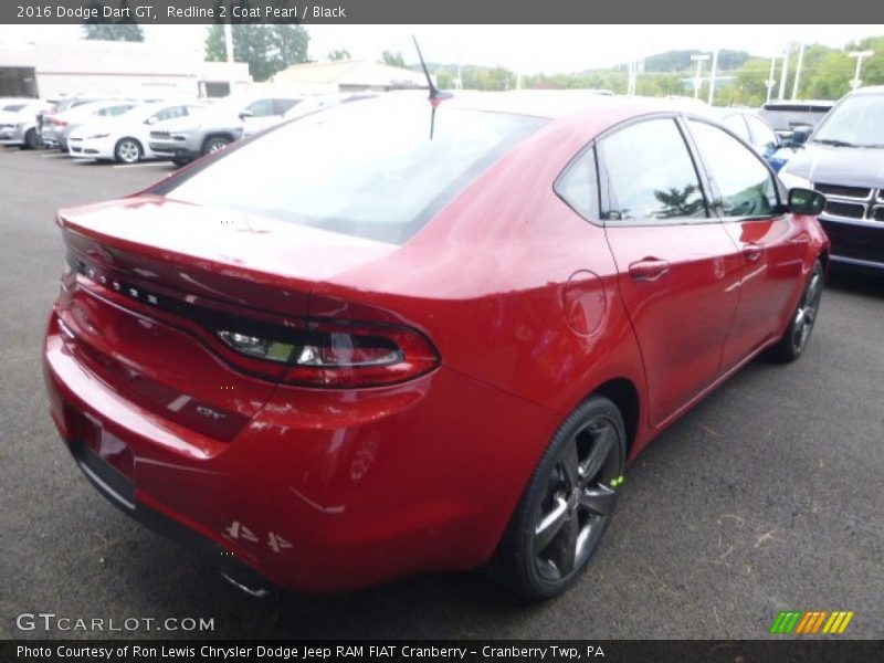 Redline 2 Coat Pearl / Black 2016 Dodge Dart GT
