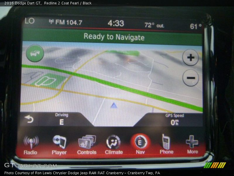 Redline 2 Coat Pearl / Black 2016 Dodge Dart GT