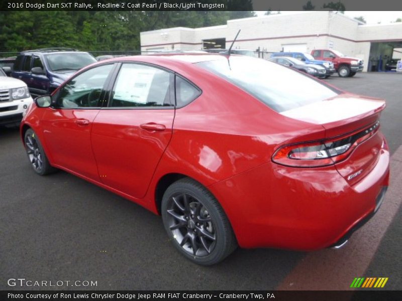 Redline 2 Coat Pearl / Black/Light Tungsten 2016 Dodge Dart SXT Rallye
