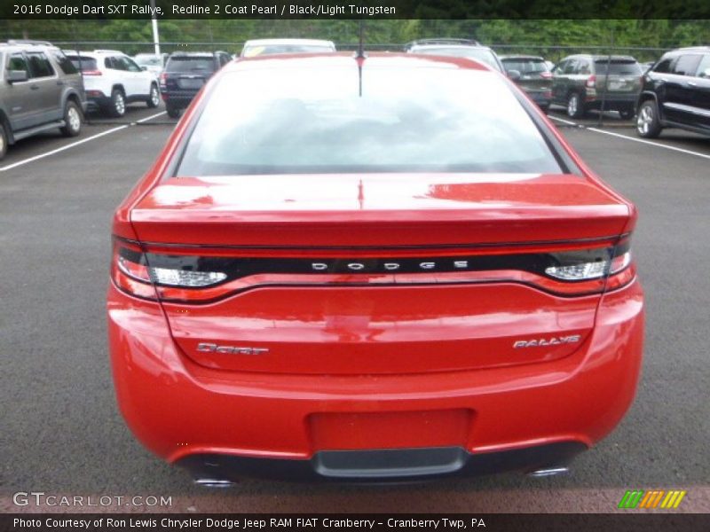 Redline 2 Coat Pearl / Black/Light Tungsten 2016 Dodge Dart SXT Rallye