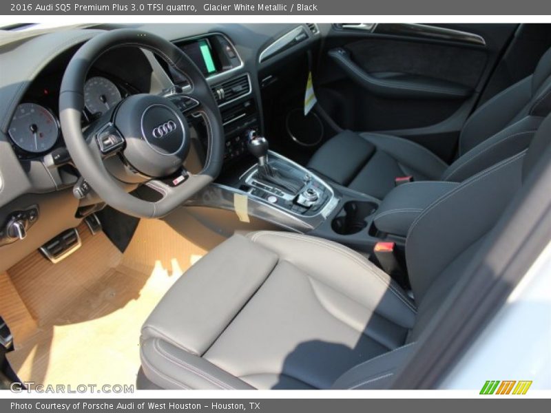 Glacier White Metallic / Black 2016 Audi SQ5 Premium Plus 3.0 TFSI quattro