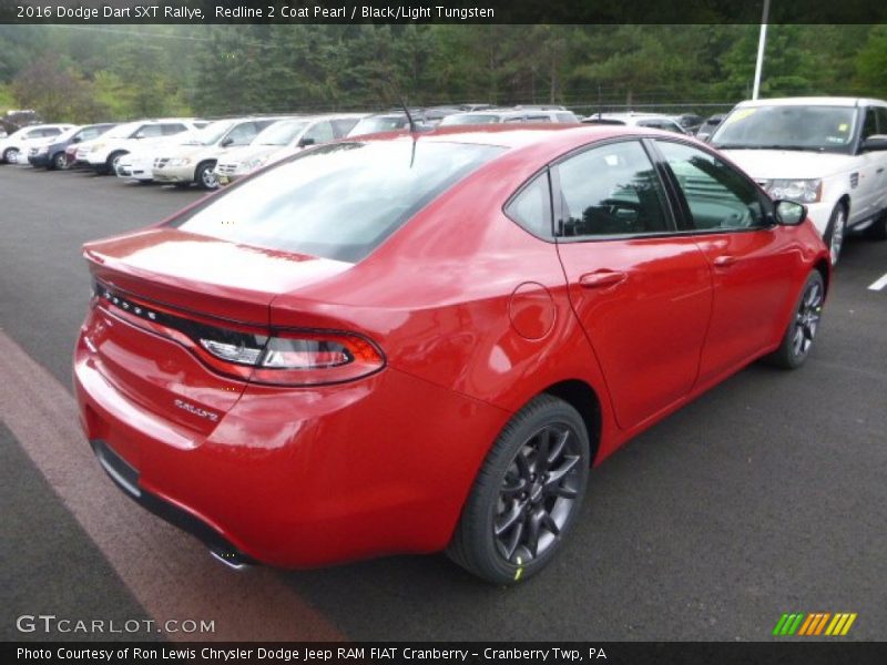 Redline 2 Coat Pearl / Black/Light Tungsten 2016 Dodge Dart SXT Rallye