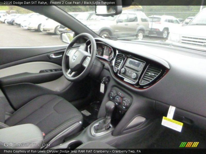 Redline 2 Coat Pearl / Black/Light Tungsten 2016 Dodge Dart SXT Rallye