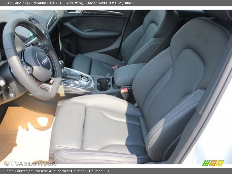 Glacier White Metallic / Black 2016 Audi SQ5 Premium Plus 3.0 TFSI quattro